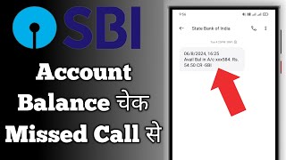 SBI Account Balance Check miss call number  how to check sbi bank balance in mobile [upl. by Krispin]