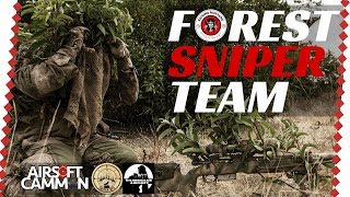 Forest SNIPER Team  Silverback SRS [upl. by Ahsilac739]