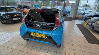 Toyota Aygo Blue ND16PGZ [upl. by Royce]