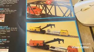 Looking at the 1984 Bachmann trains catalog [upl. by Ury]