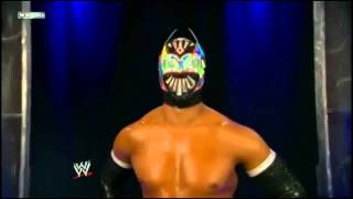 Sin Cara in a New black outfit talking to Sin Cara at Smackdown 93011 [upl. by Map]