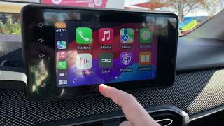 Apple CarPlay inalámbrico CÓMO conectar tu IPHONE sin cable con este adaptador BARATO 📲🚘 [upl. by Adiehsar]