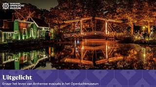 Openluchtmuseum  Lichtshow Uitgelicht [upl. by Eiggem]