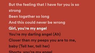 Shaggy  Angel ft Rayvon Lyrics [upl. by Cornwell]