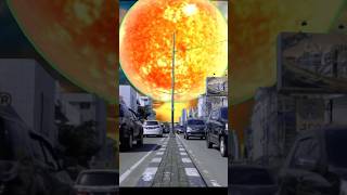 Planets Falling Earth vfx planets shortvideo trendingmusic [upl. by Renee]