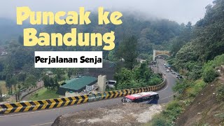 Perjalanan PUNCAK ke BANDUNG tanpa lewat Tol bandung lewat puncak [upl. by Bella]