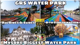 Grs Fantasy Water Park Mysore Water Park Near Mysore waterpark waterslide mysore viral [upl. by Vlada]