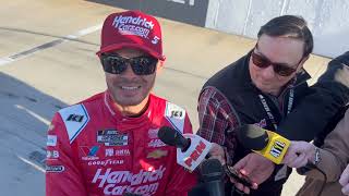 Kyle Larson After Hendrick Motorsports 123 at Martinsville [upl. by Zirtaeb529]