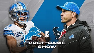 Detroit Lions vs Houston Texans LIVE Post Game Show [upl. by Lomaj]