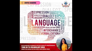 Vocabulary Dose Episode 357th episode 16 Graceful words with RJ Logophile Divya Sharma [upl. by Snowber618]