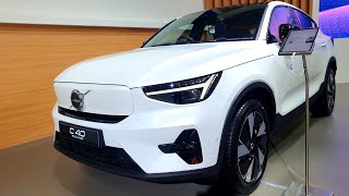 New 2024 Volvo C40 Recharge  Exterior and Interior Walkaround [upl. by Matronna]