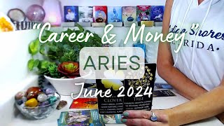 ARIES quotCAREERquot June 2024 A True Leader In Your Field  A Decision Has Been Made [upl. by Pul]