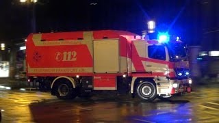 Brandmelderalarm im Hauptbahnhof Frankfurt Großaufgebot der Berufsfeuerwehr Frankfurt im Einsatz [upl. by Laenahtan56]