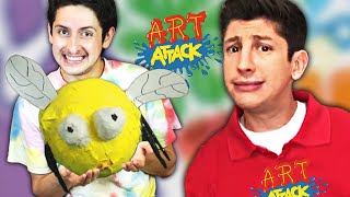 El Presentador de ART ATTACK Califica MIS MANUALIDADES [upl. by Langer]