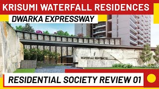 Krisumi Waterfall Residences Review  Indias First Indo Japanese Project Dwarka Expressway Gurgaon [upl. by Sapers]