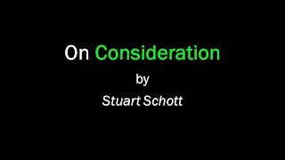 On Consideration [upl. by Tedric]