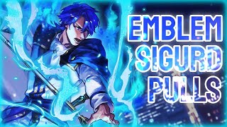 Fire Emblem Heroes  Emblem Sigurd Pulls [upl. by Rushing185]