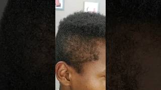 cortes de cabello para hombres pelo AFRO DESVANECIDO education tutorial barberia shorts short [upl. by Mcgean329]