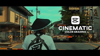 How to Edit Cinematic Video Using CapCut  Color Grading [upl. by Ahsienyt]