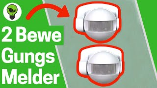 2 Bewegungsmelder Anschließen ✅ ULTIMATIVE ANLEITUNG Wie Zwei und Mehrere für Eine Lampe Schalten [upl. by Quitt]