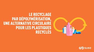 Le recyclage par dépolymérisation  SUEZ [upl. by Arabel]