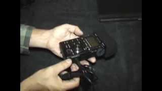 How to set up a Tascam Dr 100mkII with Sd card Batteries amp Remote Control Installation [upl. by Ailuj]