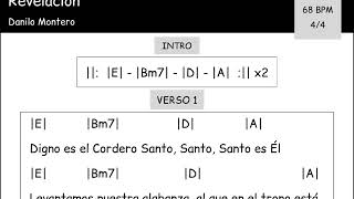 Revelación  Danilo Montero y Kari Jobe  Letra y Acordes [upl. by Noiemad]