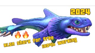 How to get Alan Shark For free in Hungry shark evolution 2024 hungrysharkevolution video viral [upl. by Glynda]