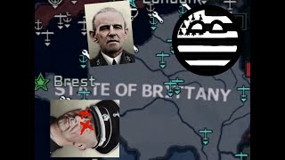 HOI4TNO Brittany Defeats Burgundy and Becomes the True Burgundian State timelapse [upl. by Dierdre]