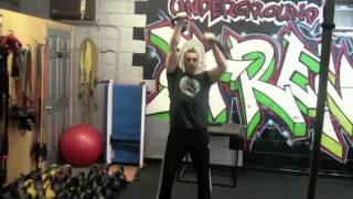 Kettlebell Exercises Alternating Kettlebell Press [upl. by Lewie430]