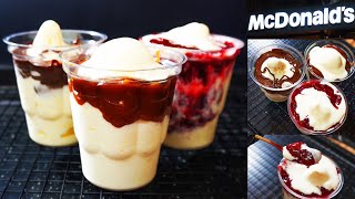 حصريا أسرار وطريقة صنداى ماكدونلدز وكل صوصاته بالتفصيل وبنص السعر فقط mcdonalds sundae [upl. by Sidnala435]