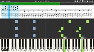 Ennio Morricone  Rabbia E Tarantella  Piano tutorial and cover Sheets  MIDI [upl. by Orson904]