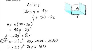 Bending a flat surface to maximize the area [upl. by Hodess]