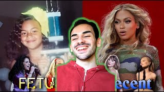 FAMOUS SINGERS  Fetus Vs Recent Vocals Same Note Comparison  Reaction [upl. by Gavette418]