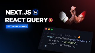 Next 14  React Query COMBO with Server Actions and RSC [upl. by Annyahs]