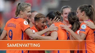 Highlights Nederland  Denemarken 2072017 [upl. by Fidele]