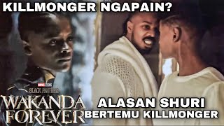 KILLMONGER BERTEMU SHURI KOK BISA KAN MATI BINGUNG BLACK PANTHER WAKANDA FOREVER recap INDONESIA [upl. by Prober]