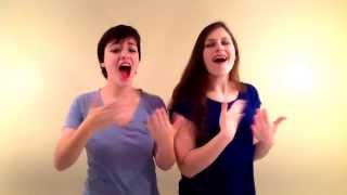 Kiss You  American Sign Language ASL  One Direction [upl. by Newo]