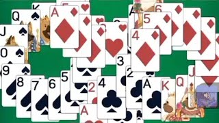 Solitaire game  Solitaire playing card game [upl. by Lesly]