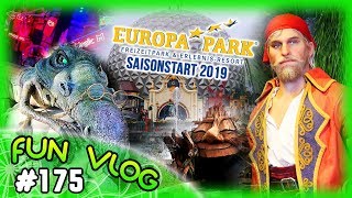 EuropaPark 2019  NeuheitenCheck beim Saisonstart  FunVlog 175 [upl. by Rissa]