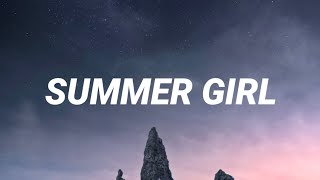 HAIM  Summer Girl Lyrics From Nobody Wants This [upl. by Htevi248]