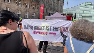 Scholz in Chemnitz SPD Wahlkampf Demo 300824 [upl. by Atisusej]