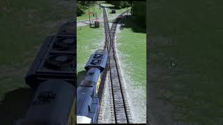 Trainz 2019 Navigating a double slip switch [upl. by Dronel]