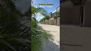 Privada de 8 townhouses de lujo en Mérida parati fypシ゚viral fy mexico yucatán townhouse [upl. by Elberfeld775]