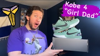 Kobe 4 “Girl Dad” First Look kobe nike sneakers [upl. by Nofpets228]