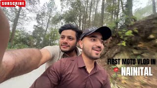 Our First Moto Vlog In Nainital🤩🏍️  Hamza Aya Nainital  Police Ne Challan Kaat Diya🥲 [upl. by Eisteb180]