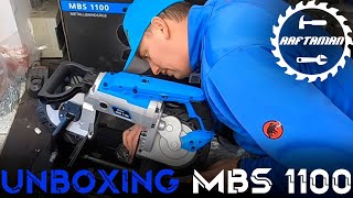 Unboxing 📦 Güde MBS 1100  Metallbandsäge  Werkzeug Vorstellung  Showcase Tools [upl. by Ettenrahs]