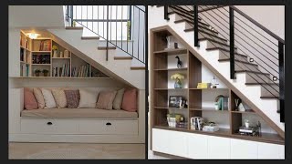 Amazing under stairs space ideas  Best under stairs storage ideas [upl. by Inalaehon238]