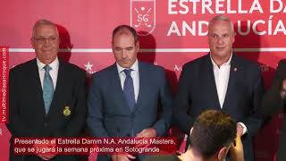 NOTICIA PRESENTACIÓN TORNEO ESTRELLA DAMM 11 OCTUBRE 2024 [upl. by Emilio525]