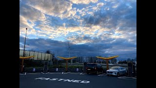 Fast charging e Jumpy 10 to 70 at Fastned Amsterdam before longer trip north [upl. by Ametaf594]